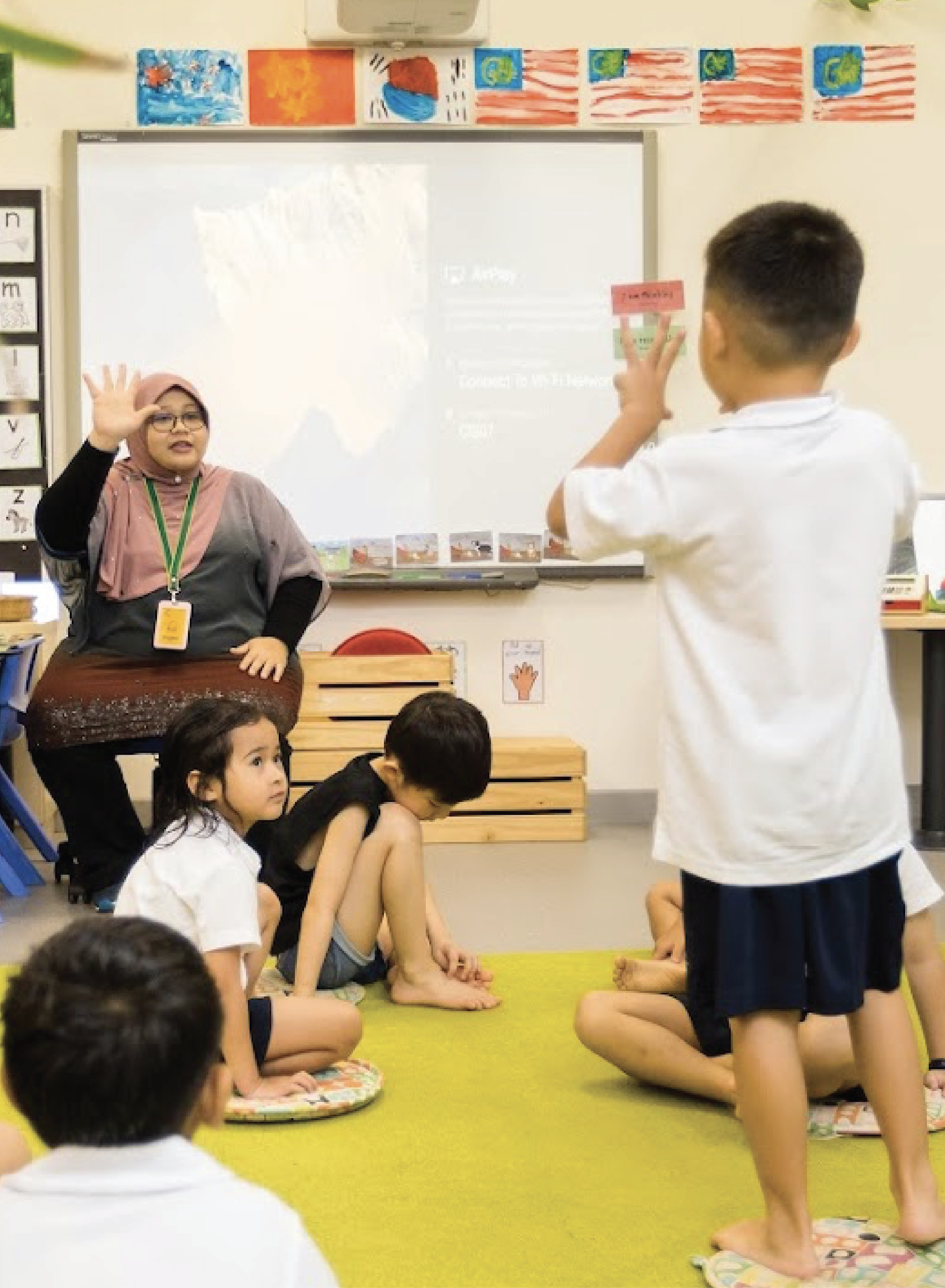 AISM Early Learning Centre is an international preschool in Malaysia that focuses on teacher and child directed activities